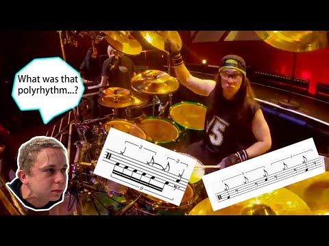 Finally Free | Dream Theater | Mike Mangini amazing drum solo analysis | polyrhythm