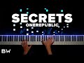 OneRepublic - Secrets | Piano Cover by Brennan Wieland