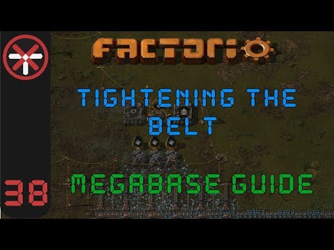 Factorio: Tightening The Belt: Megabase Guide EP38 - TRACK REDESIGN| Tutorial Gameplay Series