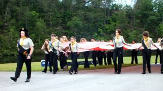 GCC Pathfinder Camporee Flag Retirement 2012