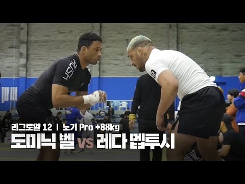 리그로얄12 l 노기 Pro +88kg l Dominique Bell vs Reda Mebtouche (2019.11.09)