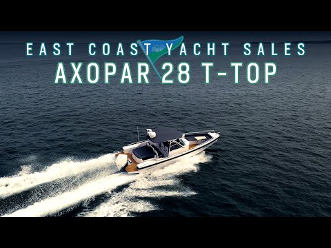 Axopar 28 T Top Underway