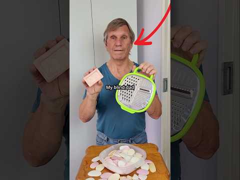 Blind Dad Made His Own Soap?