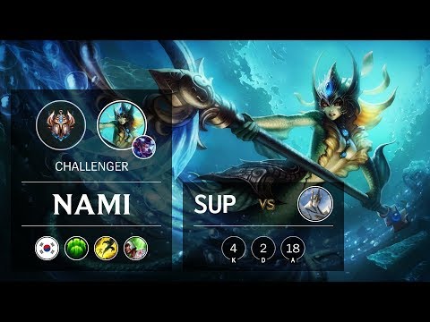 Nami Support vs Galio - KR Challenger Patch 9.10