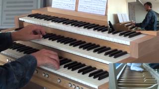 J.S. Bach: Sonata in G major BWV 530, third movement - Willem Tanke, organ (