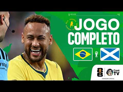JOGO COMPLETO: BRASIL X ESCÓCIA | COPA DO MUNDO FIFA™ 2026 | 3ª RODADA | FASE DE GRUPOS