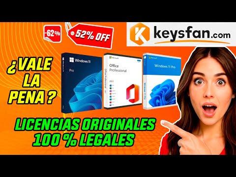 Cómo Comprar Licencias OEM 100% Legales de Windows 11 Pro y Office 2021 💻 | Keysfan