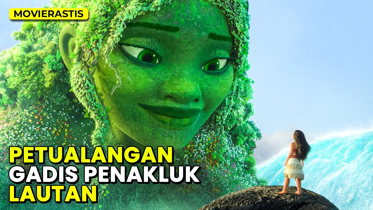 PETUALANGAN MOANA MENYELAMATKAN DUNIA DARI KEGELAPAN || Alur Cerita Film MOANA (2016)