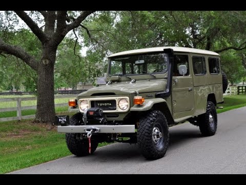 1981 Toyota Land Cruiser HJ45 Troopy Green