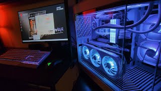 RTX 4070 & 7700x Gaming PC Build - WHITE HYTE Y60 + Benchmarks