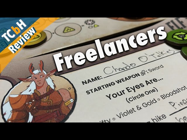Vídeo relacionado con Plaid Hat Games - Freelancers - Strategic Board Game - Crossroads Game - Ages 14+ - 3-7 Players - English Version