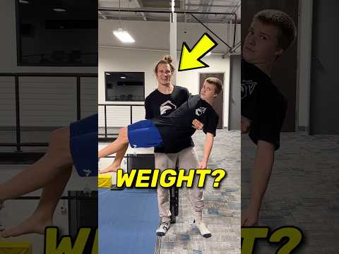 HOW MANY PARKERS CAN HOLD MY WEIGHT? 😂 With @Parker_Zebell