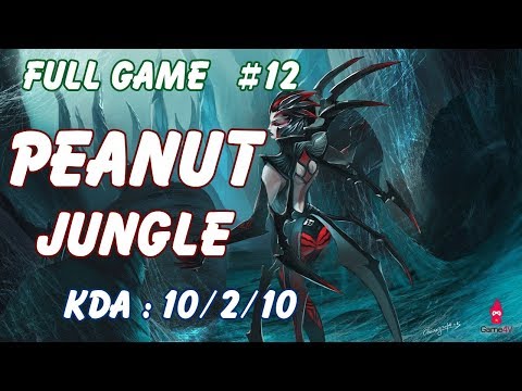 Full Game LZ Peanut - Elise Jungle - KDA 10/2/10 | KR LOL | 리그 오브 레전드 , オブ・レジェンズ