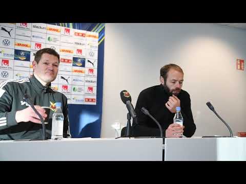 Presskonferensen efter BK Häcken vs Östersunds FK