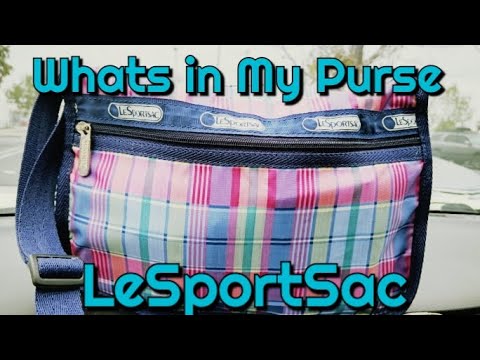 O que tenho na minha bolsa 👛 LeSportSac Crossbody