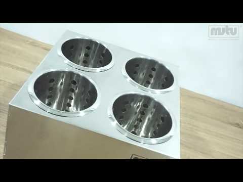 Flatware Cylinder Holder Keranjang Peniris Peralatan Makan Mutu FCH-22 on Youtube