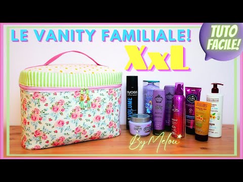 🎀 EASY #DIY TUTORIAL 🎀 Sew the XXL Family Vanity Step-by-Step #ByMélou 🥰