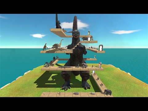 Epic FPS Avatar Journey Around Shin Godzilla - ARBS