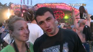 Emocje Woodstockowiczow pod Dużą Sceną, Woodstock 2013
