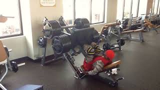 1,200LBS ON LEG PRESS!!!