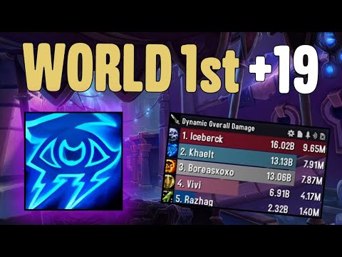 WORLD FIRST +19 Arcane Mage POV | +19 Tazavesh: So'leah's Gambit