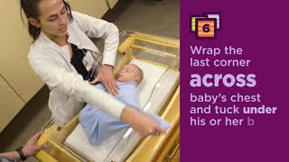 How to Swaddle a Baby: Step by Step | UPMC Magee-Womens Hospital