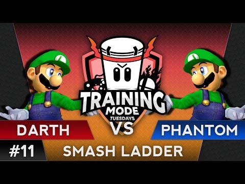 TMT 11 - Phantom (Luigi) vs. Darth Raider (Luigi, Mario) - SSBM Smash Ladder - Smash Melee