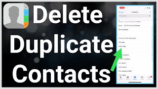 How To Delete Duplicate Contacts On iPhone