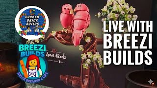 LEGO Ideas LOVE BIRDS 40522 LIVE Build! (w/ Guest Breezi Builds)