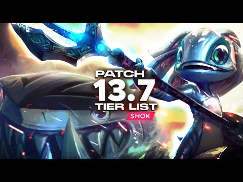 SEASON 13 LOW ELO MID LANE TIER LIST - UPDATED (13.7)
