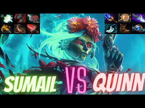 DOTA 2 SUMAIL VS Quinn Mid - Muerta Pro Gameplay (2023) VALVE