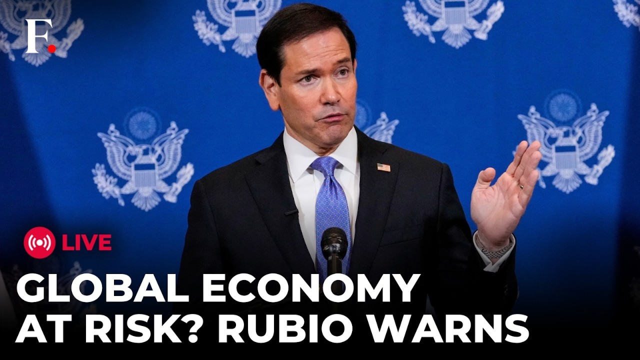 RUBIO LIVE: US State Secretary Rubio Issues Warning at G20 | Wars, Trade Tensions Threaten Markets
