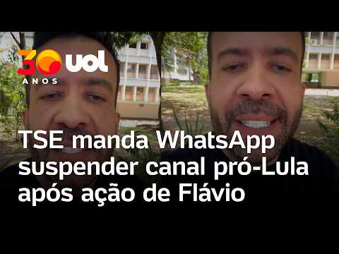 TSE manda WhatsApp suspender canal ‘Exército de Lula’ após ação de Flávio; Janones se pronuncia