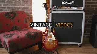 Video thumbnail for Vintage V100CS ReIssued Series by LarrysMusicCenter