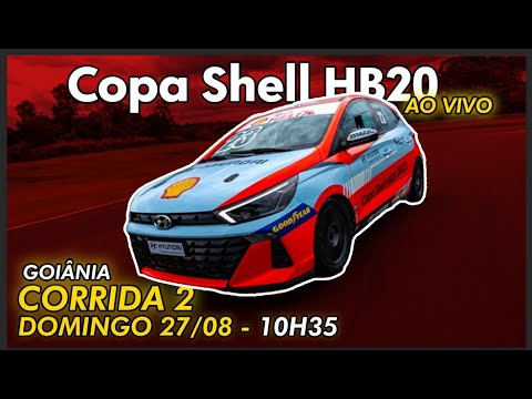 Copa Shell HB20 2023 - 5ª Etapa | Corrida 2 | Goiânia | Domingo, 27/8, às 10h35