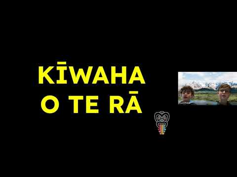 Rātū - Te Wiki o Te Reo Maori Lesson 2021