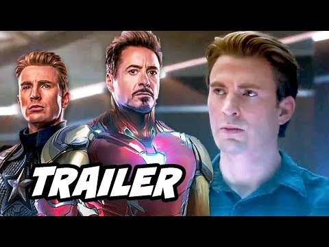 Avengers Endgame Trailer - Opening Scene and Captain America Breakdown