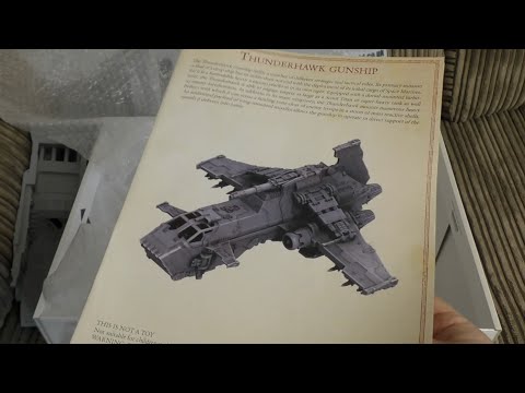 Thunderhawk Gunship - Unboxing (HH & WH40K)