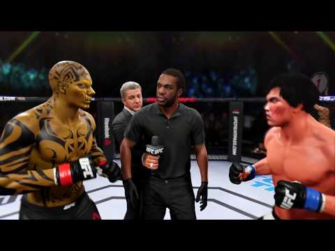 Gold Skull vs. Dragon Lee - EA Sports UFC 2 - Rematch