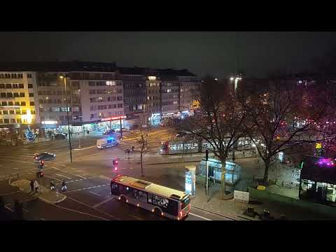 WM in Katar, Siegesparty in Düsseldorf: Marokko gegen Portugal am 10.12.2022