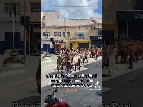 Festa do carro do 🐂 Em Rio Real Bahia