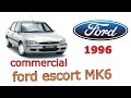 Ford Escort MK6 Commercial TV Sport Back To 1996