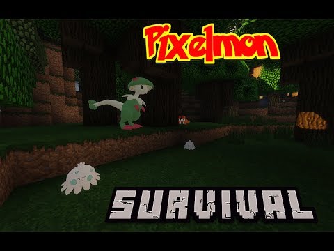 POWERHOUSE BRELOOM!!!! - Pixelmon Survival Let's Play #49