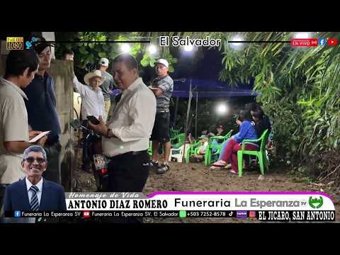 Entierro de Don Antonio Díaz Romero, en San Antonio del mosco