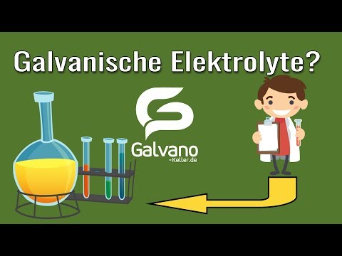 🧪Galvanische Elektrolyte, was ist das? 🧪 Grundwissen Galvanik 🧪 Galvano Keller Lexikon🧪