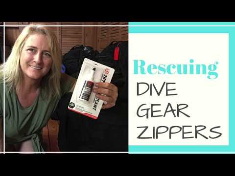Rescuing Dive Gear Zippers // Deep Water Happy