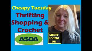 CHEAPY TUESDAY thrifting crafting shopping today! #simpleliving #budgetfriendly #lowbudget