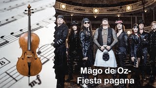 Partitura Mägo de Oz  Fiesta pagana versión original Violonchelo