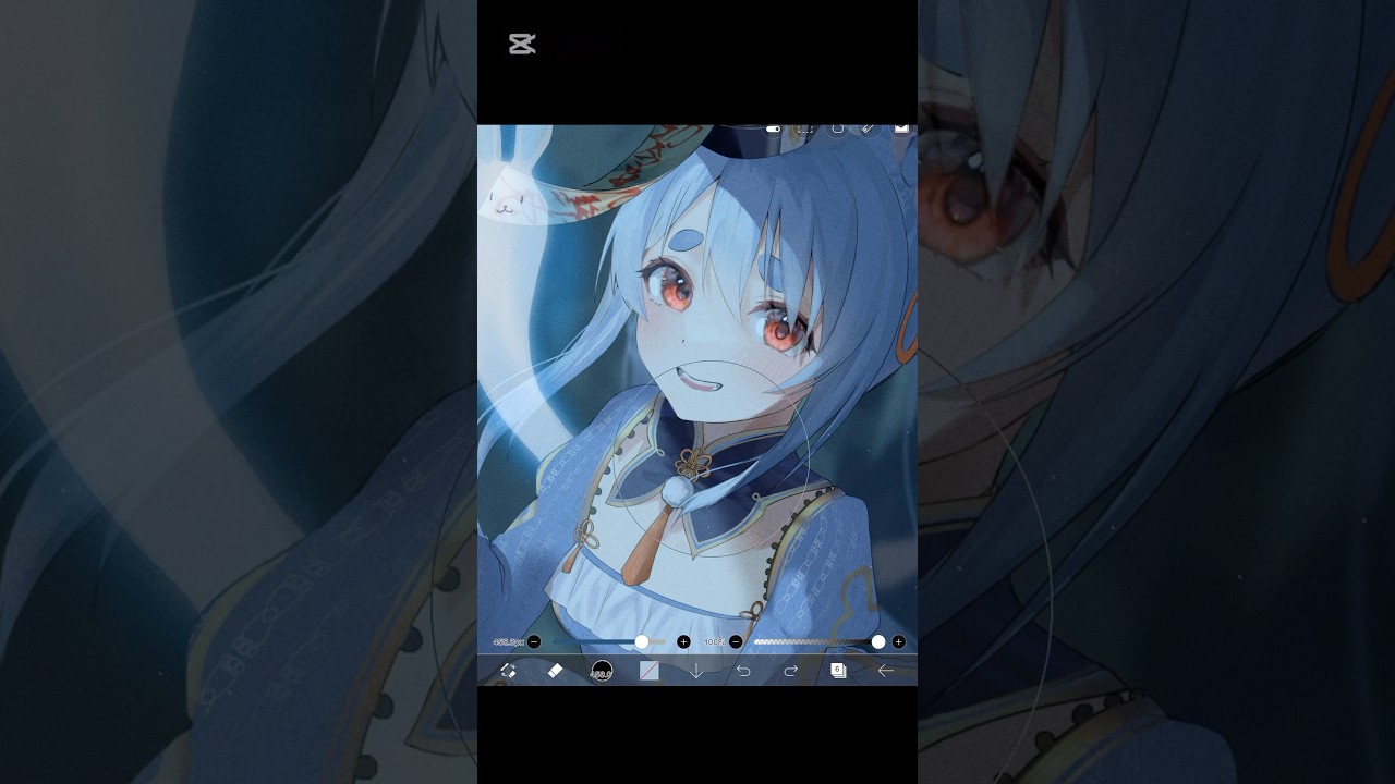 一月ごろに描いたやつ#イラスト #shorts #ホロライブ #ぺこらーと