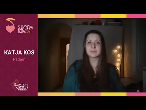 KATJA KOS - Padam - Akustično - Slovenska nota 2021